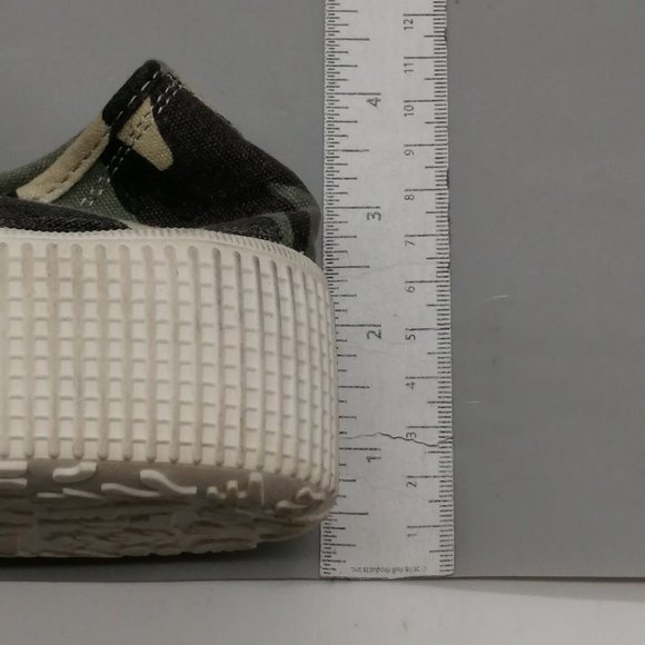 Cool Planet Womens Sneaker Stream Green Camouflage Platform Lace Up 8.5 NEW - Picture 7 of 9